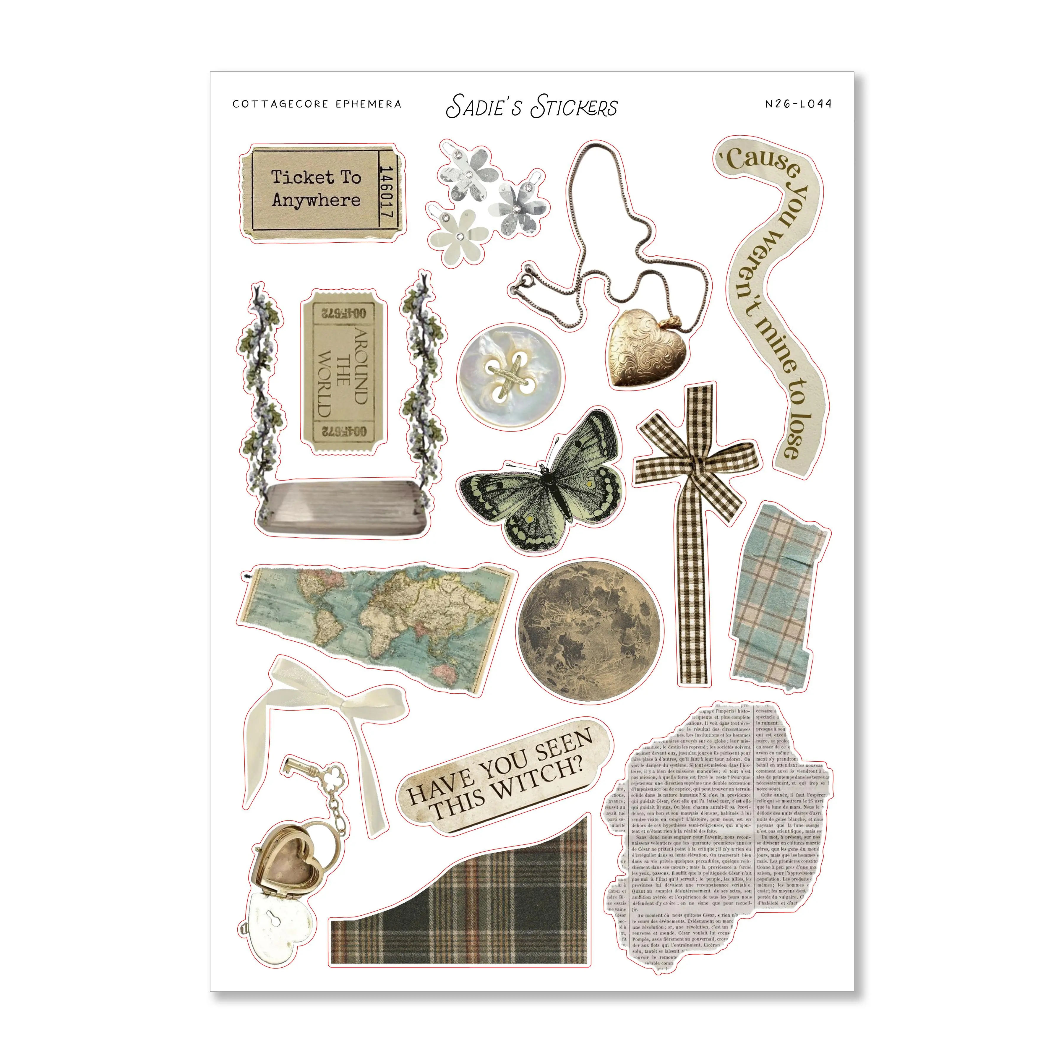 Cottagecore Ephemera • Trinkets & Tidbits