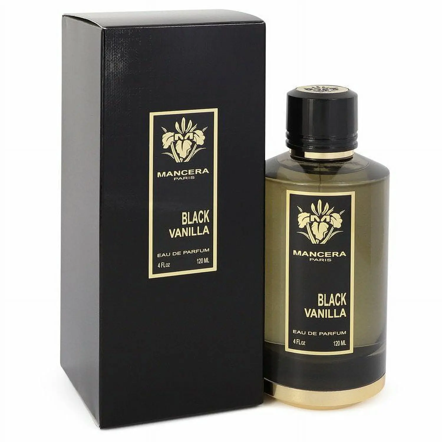 Mancera Black Vanilla for Unisex Eau de Parfum Spray, 4.0 Ounce