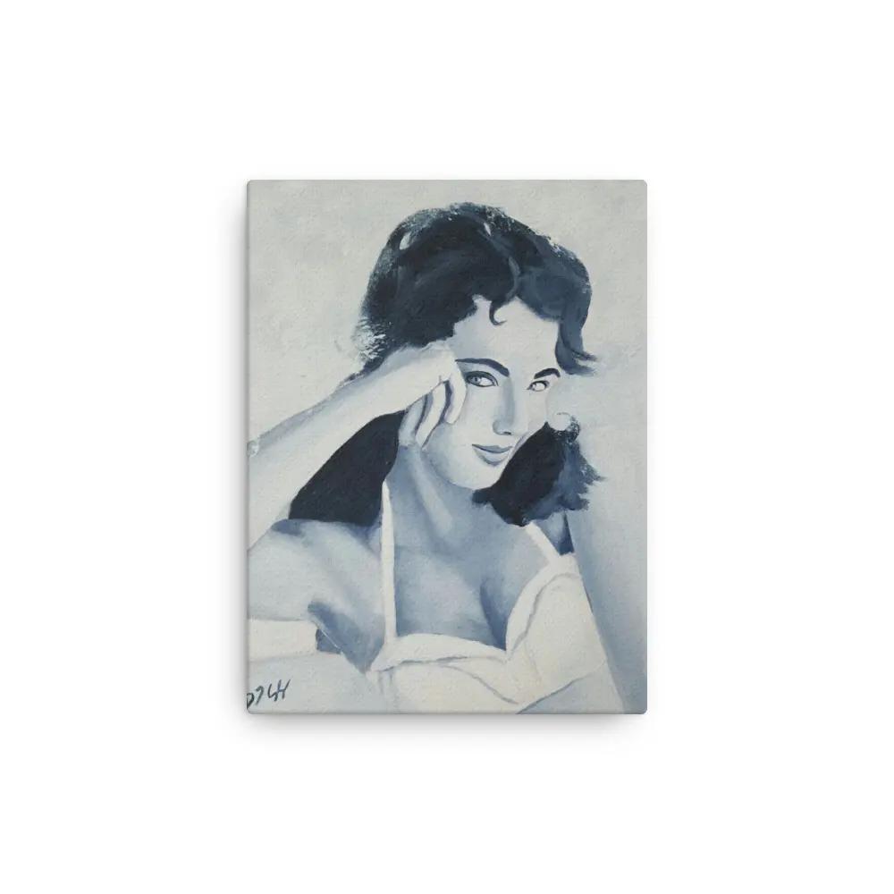 Elizabeth Taylor - Canvas Print