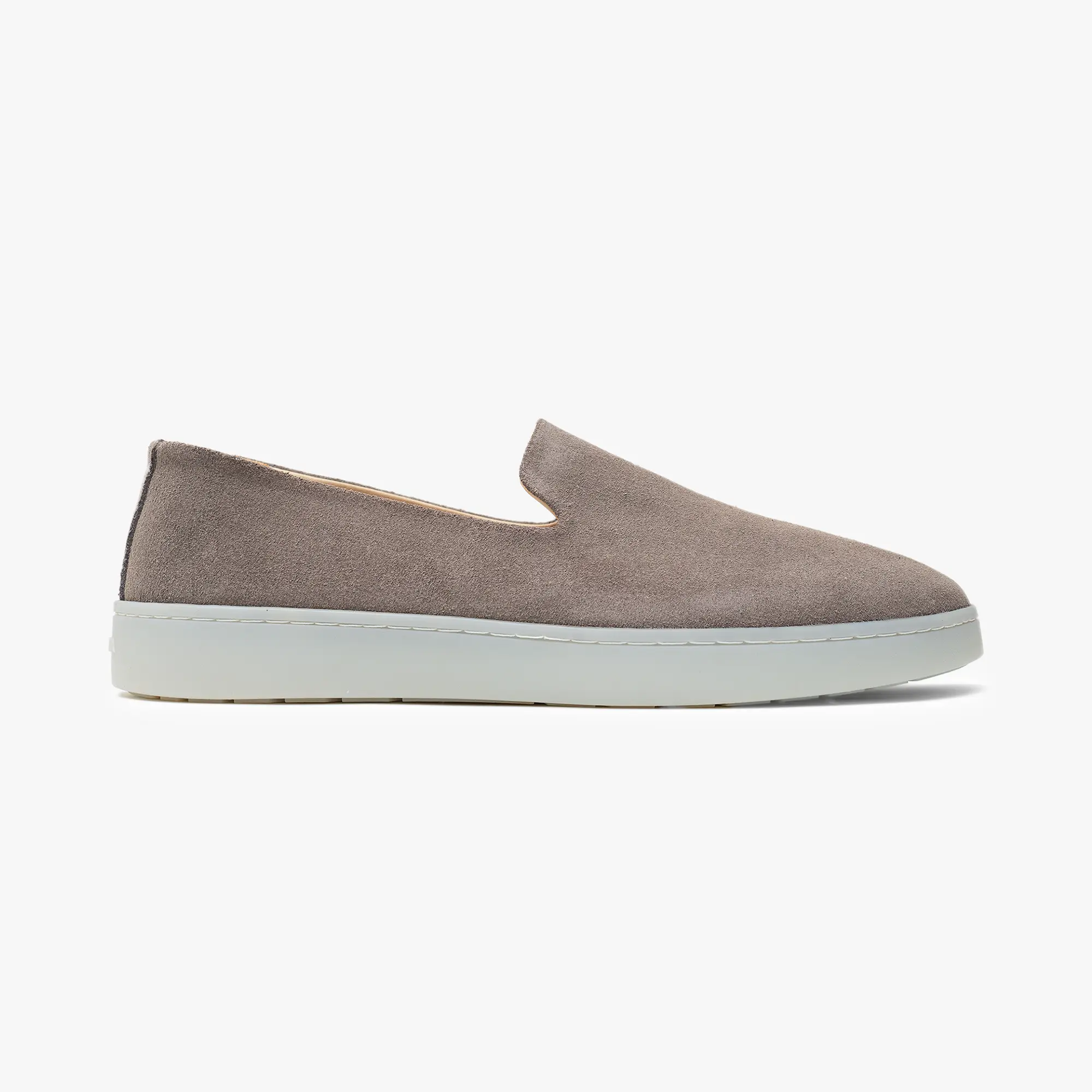 Patara Storm Gray Beacon - Men's Sporty Suede Slip-On Loafers | All-Day Comfort & Sockless Wear