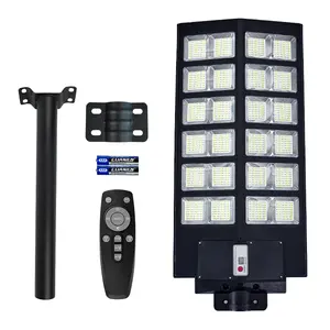 Solar Street Light – Outdoor Security Light with Motion Sensor, 3 Modes, Remote Control, IP65 Waterproof