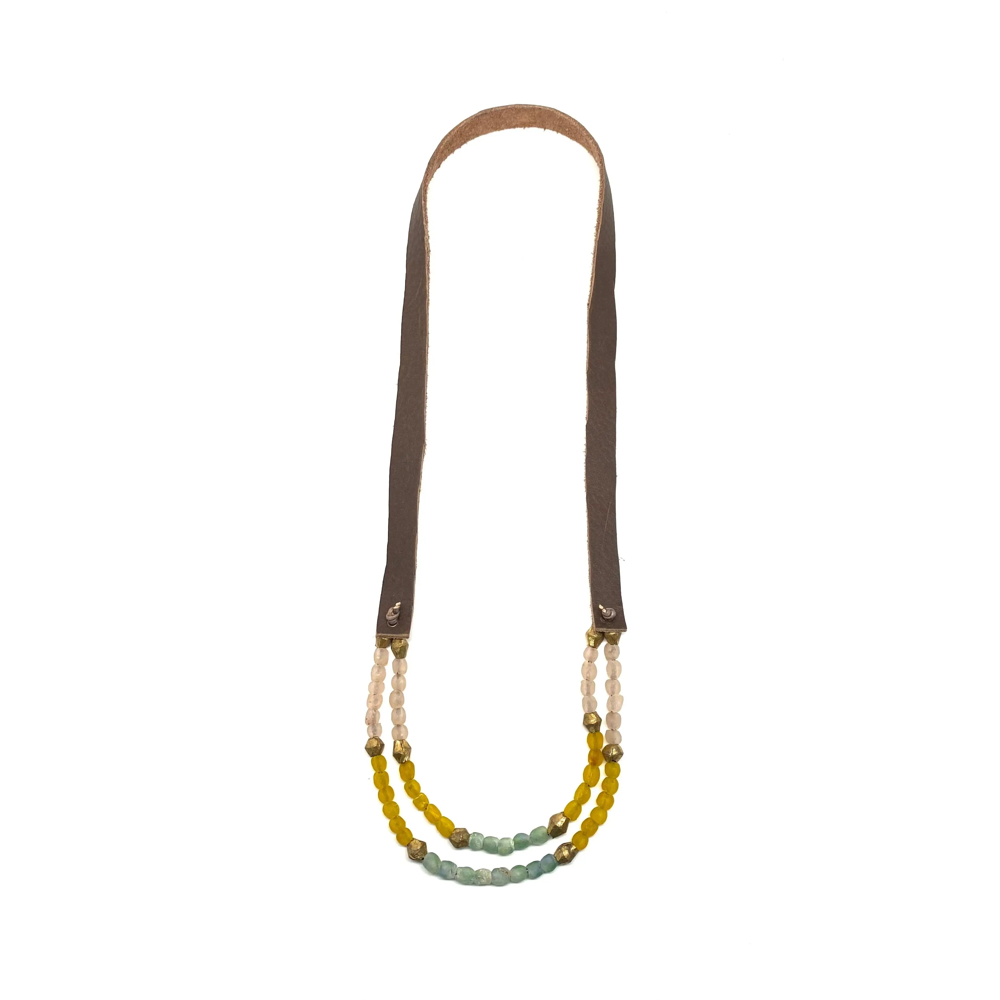 2 Strand Necklace• Tiki
