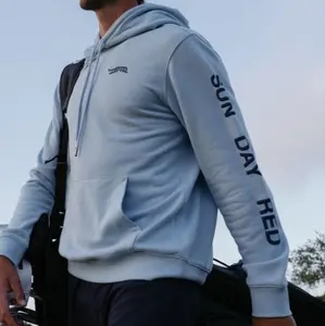 Tiger Woods Sun Day Red Icon Chain Stitch Hoodie for Men & Women Premium Cotton Crewneck All Seasons Customizable Design High-Tech Printing