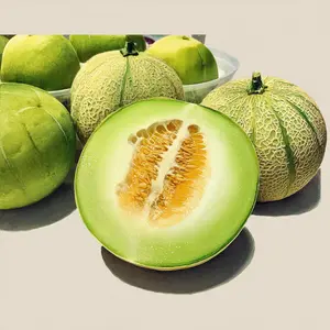 Fun Fruit Explosion! 6 Crazy Delicious Melons & Papaya Seeds - Tiny Watermelon Peach Melon Sweet Sakata Juicy Cantaloupe & More - Garden Starter Pack for Backyard Fun in Fall Summer