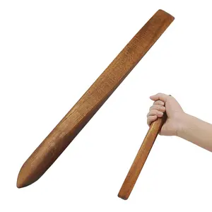 Wooden Sourdough Bread Mixing Stir Stick - 11 inches, 100% Acacia Sourdough Spatula Wooden for Kitchen Cooking, Wooden Sourdough Bread Making Tools for Stir in Flour, Reusable