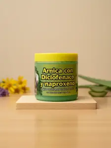 Arnica pomada muscular 125g - Arnica Massage Balm – 125g | Soothing Full-Body Care Nourishing. Pomada muscular de árnica 125g - Bálsamo de masaje con árnica 125g | Cuidado calmante y nutritivo para todo el cuerpo