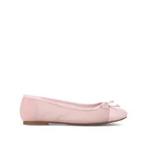 KAIAH CAPTOE BALLET FLATS IN WIDE - Pink Mesh
