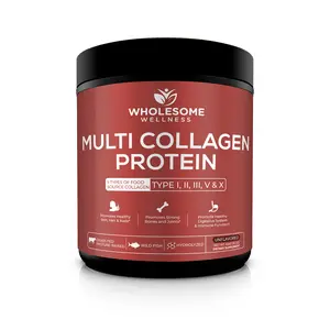 Multi Collagen Peptides Protein Powder Hydrolyzed (Type I II III V X)