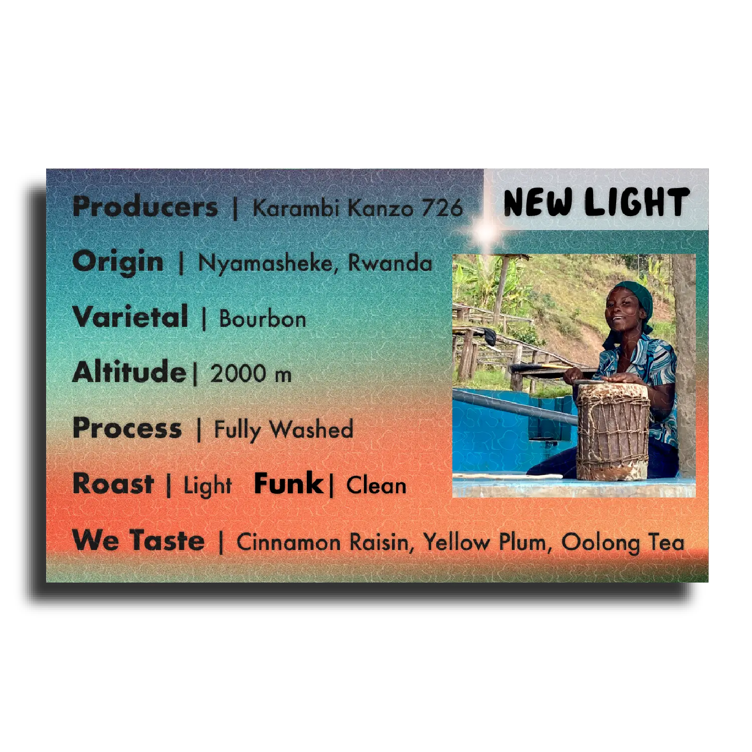 New Light (Karambi Kanzu 726 | Volcanic Soil Bourbon)