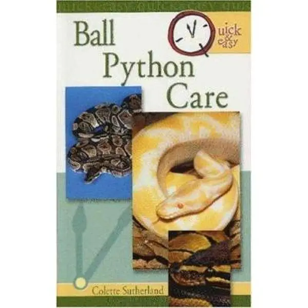 USED-Quick & Easy Ball Python Care by Colette Sutherland (Paperback)