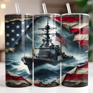 Navy | 20oz sublimation transfer print out (TRANSFER ONLY, NOT A FINISHED TUMBLER)