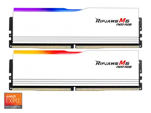 G.SKILL Ripjaws M5 Neo RGB Series 32GB (2 x 16GB) 288-Pin PC RAM DDR5 6000 (PC5 48000) Desktop Memory