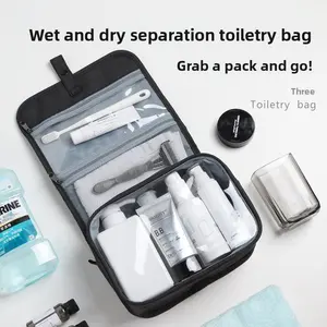Men's toiletry bag portable travel organizer