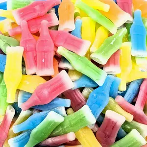 Wax Bottle Candy Drinks – 8 oz Bag | Liquid-Filled Nip Juice Bottles | Retro Bulk Candy for Parties, Candy Buffets & Nostalgic Snacking