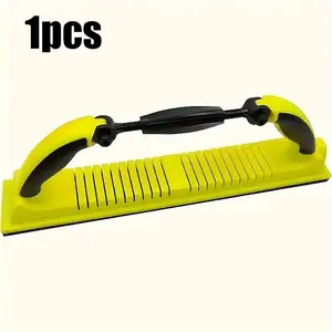 Multi-Functional Sanding Block with Rotating Handle, Adjustable Sander Stand for Walls, Metal, Wood, Gypsum Board, Car Body, Compatible with Angle Grinder