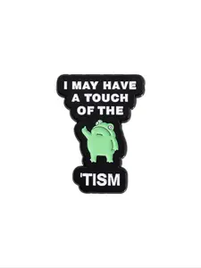 Cute Frog Design Brooch Clip, Fashion Letter Pattern Brooch for Daily Clothing Decor, Trendy All-match & Exquisite Brooch for Birthday Gift