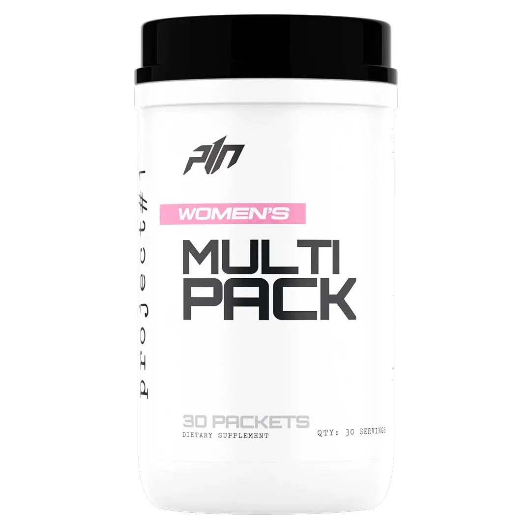 Project #1 Women's MultiPack Vitamin and Mineral Complex for Women - 30 Packets - Daily Wellness Essential for Energy, Hormonal Balance & Immune Health