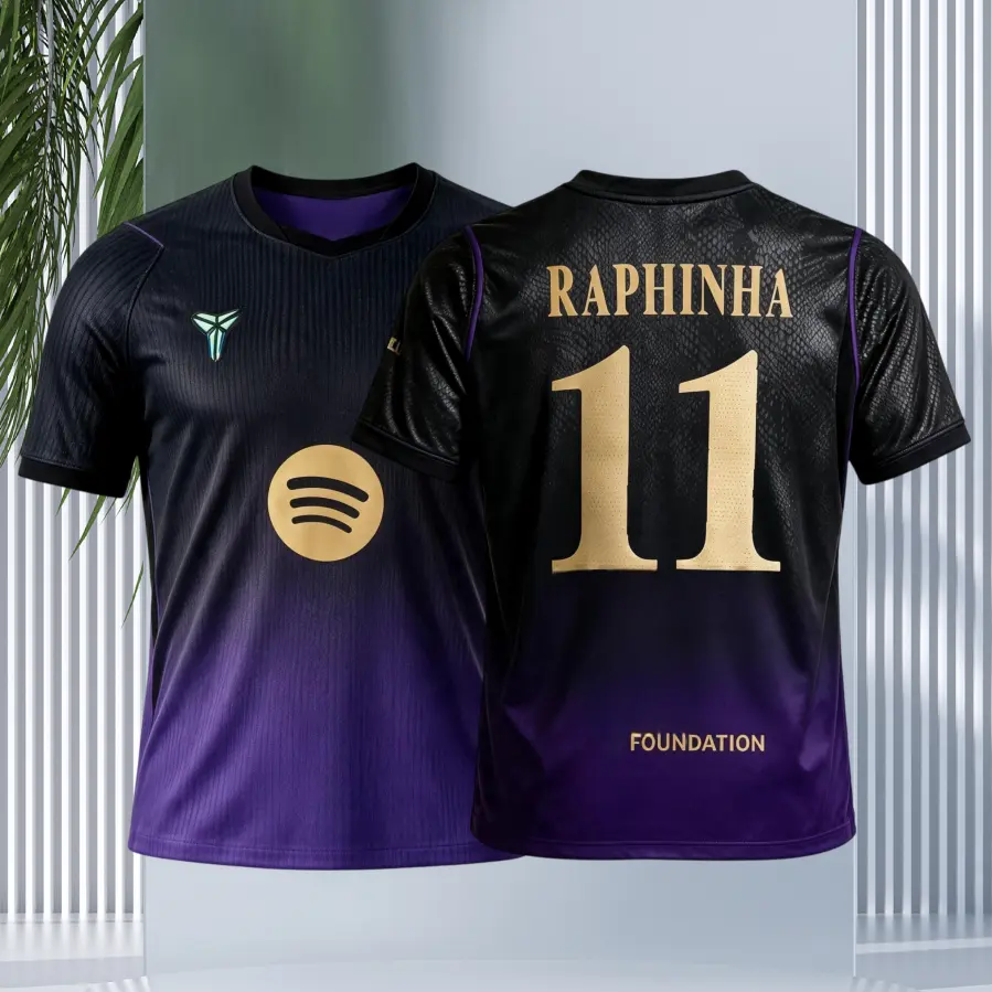 2026-27 New Away No.10 Yamal No.11 Raphinha Short Sleeves Soccer Jerseys