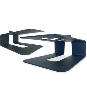 Soundrise BIG-5 Studio Monitor Speaker Stands - Isolate and Elevate Large Floor or Desktop Speakers and Studio Monitors - 12x12inch top plate 2-Pack
