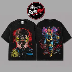 Cyclops Premium Acid Washed Shirt, Scott Summers Shirt, Optic Blast Mutant Shirt, Character Comics Fans Shirt, Superhero T-Shirt, Comic Book Fans T-Shirt, Superhero Graphic Tee