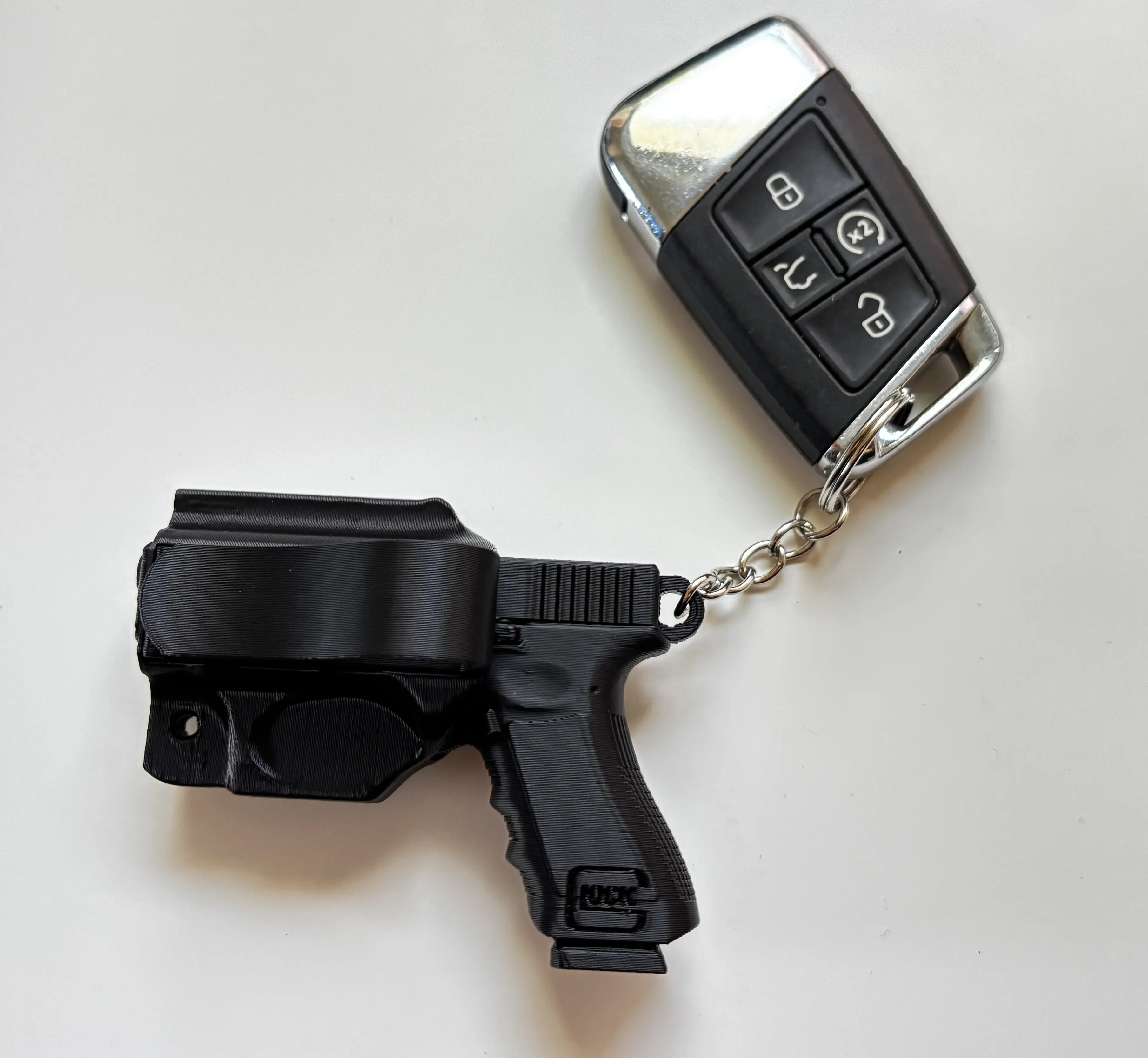 Mini 3D Printed Keychain – Everyday Carry Accessory