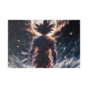 Matte Canvas, Stretched, "GOKU"