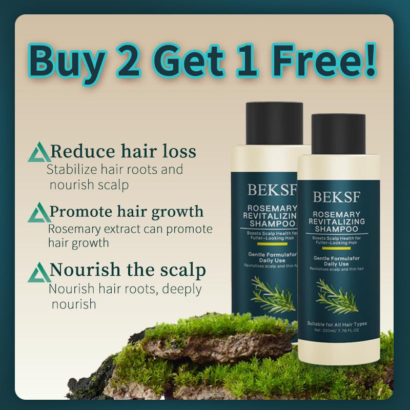 【Buy 1 Get 1 Free】BEKSF Anti-hair loss shampoo oil control anti-dandruff hair care rosemary repair reduce hair loss scalp cleansing conditioner 220ML Moisture Haircare Cleanser Hydrate Moisturizer Hydrating Moisturizing 【Buy 1 Get 1 Free】BEKSF Anti-hair loss shampoo oil control anti-dandruff hair care rosemary repair reduce hair loss scalp cleansing conditioner 220ML Moisture Haircare Cleanser Hydrate Moisturizer Hydrating Moisturizing