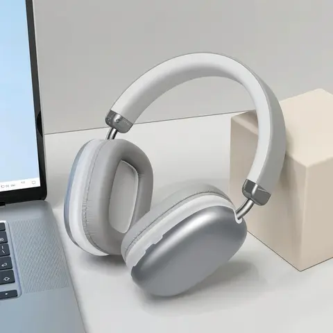 Wireless Noise Cancellation Headphones, Noise Cancelling Headphones, Noise Canceling Headphone, BT Headset with Mic, Headphones for Mobile Phone, PC & Laptop, Halloween and Christmas Gifts for Friends