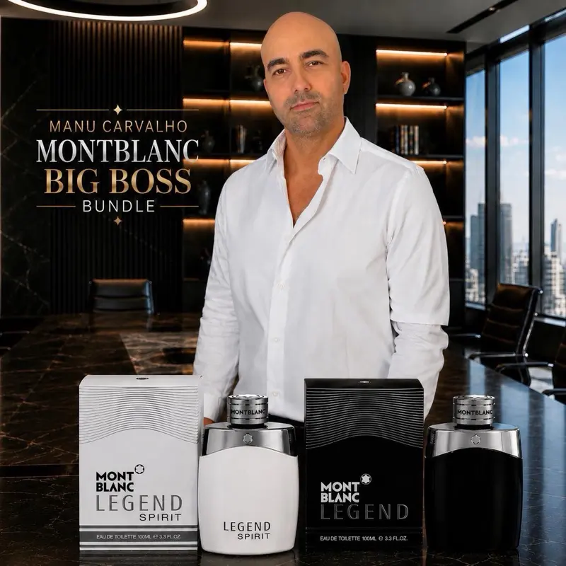 Montblanc Legend & Legend Spirit Combo bundle EDT Spray 100 ML For Men