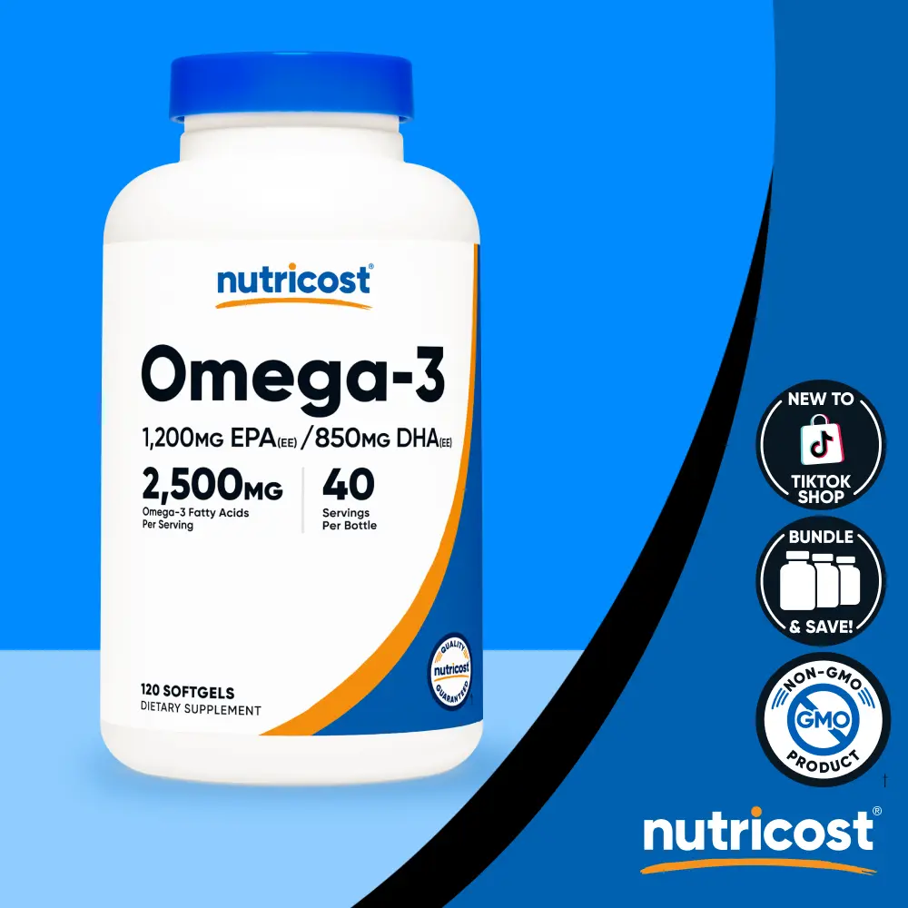 Nutricost Omega-3 Softgels Nutricost Omega-3 Softgels