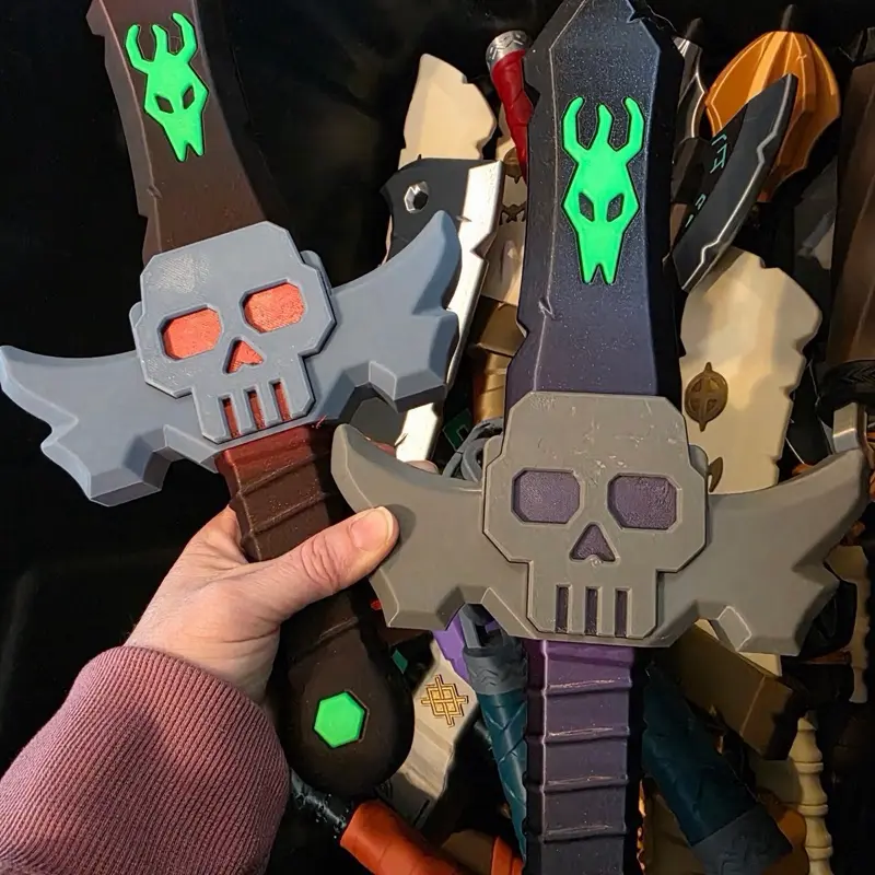 Necro  Cosplay swords