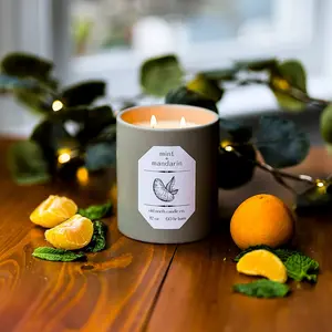 Mint + Mandarin Candle