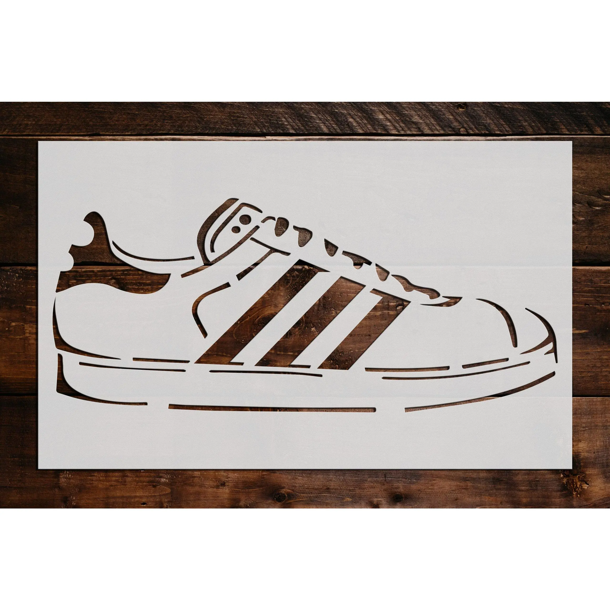 Sneaker Stencil - Art and Wall Stencil