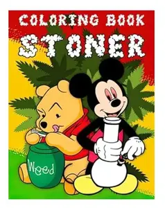 90's Cartoon Stoner Coloring Book – August 2, 2022 - Lots of Pages to Color - Paperback Edition