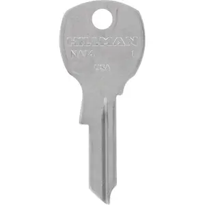 212 MAIN Metal Key Blank, NA14 Series, Hillman Group 85200 National Security Lock Key Blanks - 10 Count for Automotive & Motorcycle Locks & Security