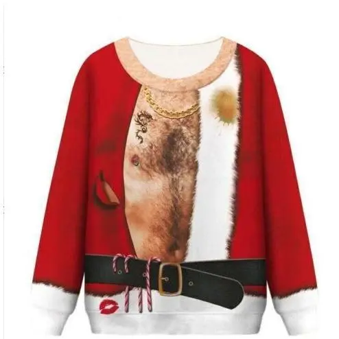 Christmas pattern hoodie 19