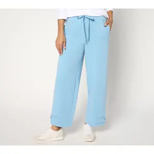 Ali & Mally x Peace Love World Regular Ankle Pants w/ Tab Hem Detail