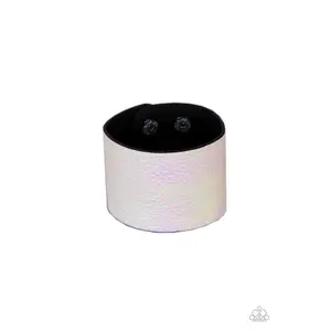 Cosmo Cruise - White Snap Wrap Bracelet