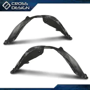 CROSSDESIGN Fits Toyota Camry 2012 2013 2014 Inner Fender Splash Shield LH and RH Pair Front
