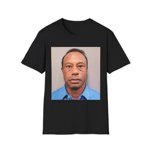 Tiger Woods mugshot 2026 Unisex T-Shirt, Tiger Woods Tee, Funny Shirt, Funny Gift Tee, Golfer Tee