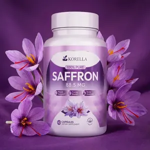 Korella Saffron Extract [88.5mg] for Stress, Mood & Focus – Natural