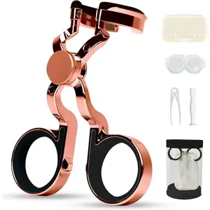 Contact Lens Applicator Tool,Eye Opener for Contacts for Easy Apply/Remove,Contact Lens Remover Tool,Rose Gold Cleanser Daily