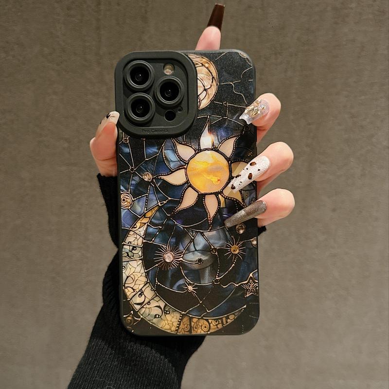 Vintage Pattern Phone Case, Anti-fall Phone Protector Cover, Shockproof ...