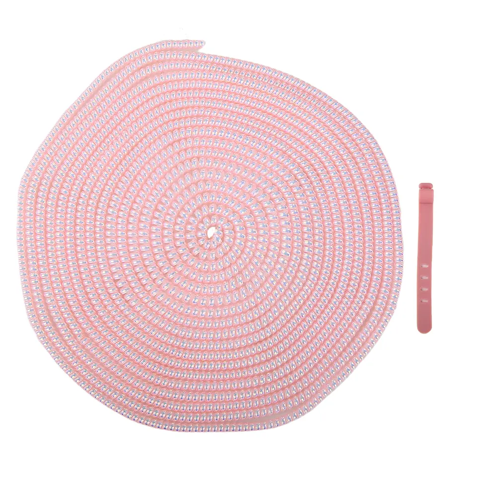 QLD COVER 4.8M(15.75FT) Spiral Cable Protector, Multicolor Suitable for Most Phone/Pad/Laptop USB Wire Cord Savers Protection Cover Anti-break Wrap Charger Data Line Cables Sleeves