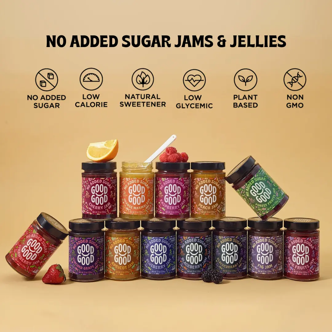 GOOD GOOD No Added Sugar Jams