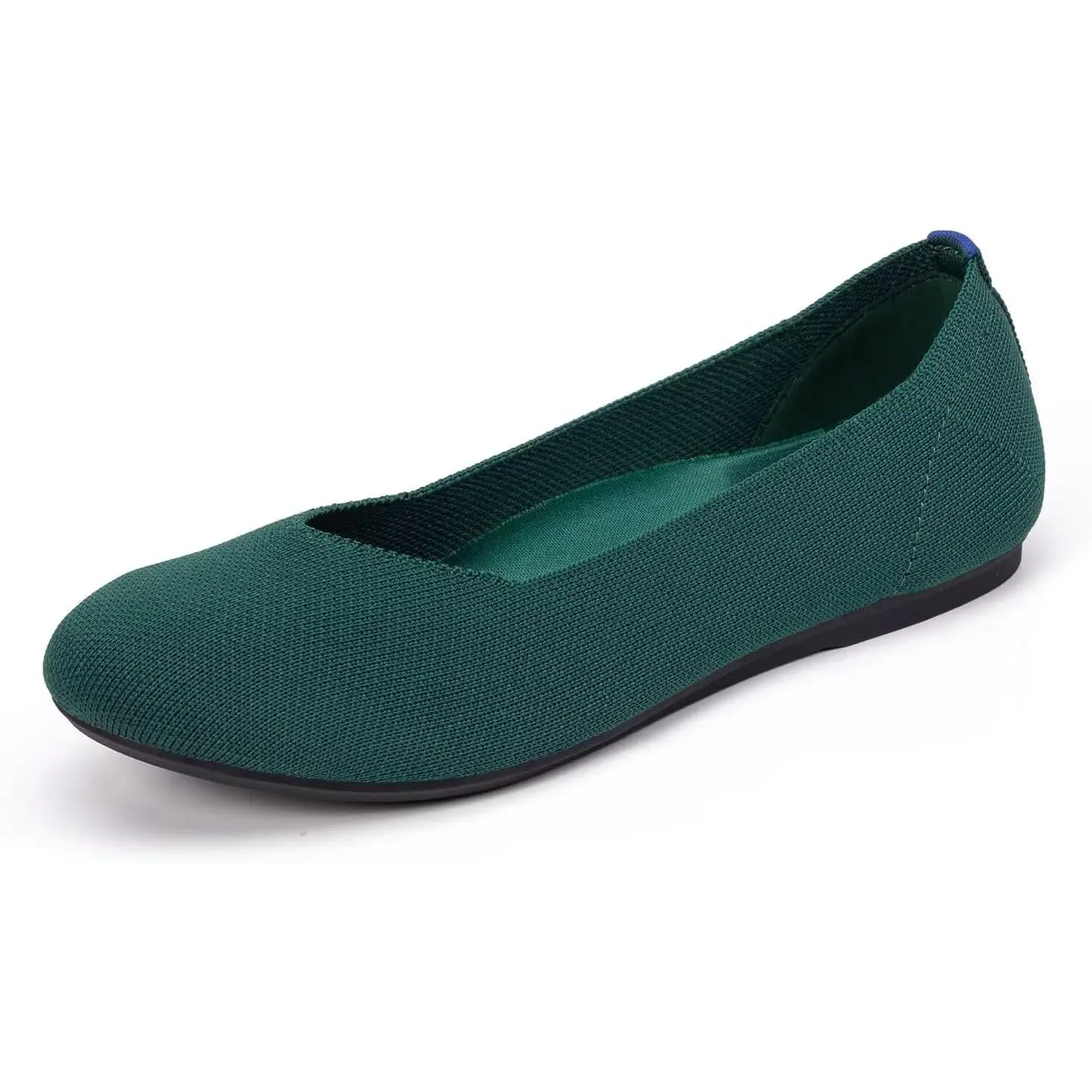 み*き様 _Fot　L BALL FLAT SHOES Frank Mully Women's Wide Width Flats Ballet Flats Round Toe Knit