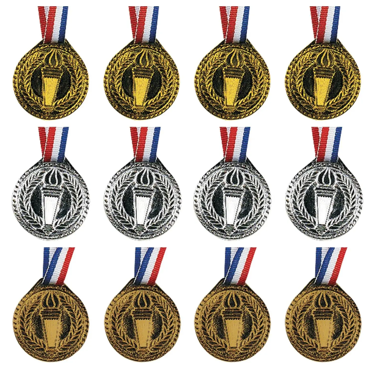 Torch Award Medals - 12 Pc.