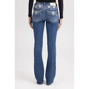 Adley Cross Bootcut Jeans