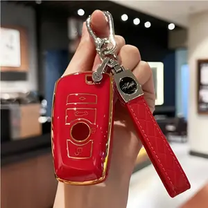 Car Key Fob Case Cover for BMW X1 X3 X4 X5 X6 1 2 4 5 6 7 M3 M5 M6 GT3 GT5 G30 F10 F15 F16 F20