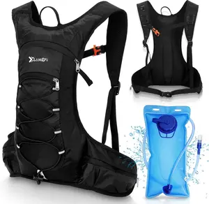 Hydration Backpack with 2L Hydration Bladder Lightweight Hiking Rucksack Hydration Vest Bag Pack Hiking, Cycling, Climbing for Men and Women